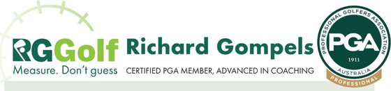 RG Golf, Richard Gompels, Certified PGA Member
